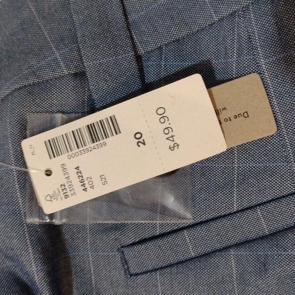 Reitmans blue plaid dress pants - Picture 7 of 7